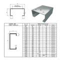 Vollautomatische C-Schnitt Purlin-Maschine